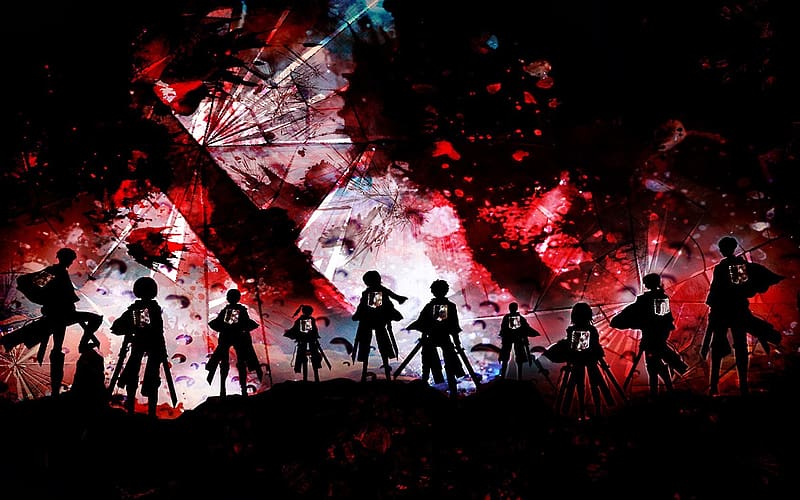 Anime, Armin Arlert, Eren Yeager, Mikasa Ackerman, Shingeki No Kyojin, Attack On Titan, Jean Kirstein, Sasha Blouse, Ymir (Attack On Titan), HD wallpaper