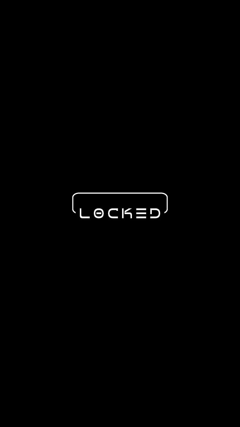 Locked, best, black, dark, home, lock, locked screen, HD phone wallpaper |  Peakpx