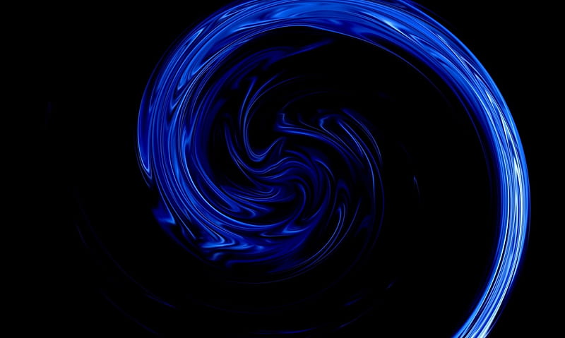 spiral, abstraction, black, circles, neon, zodiac, HD wallpaper