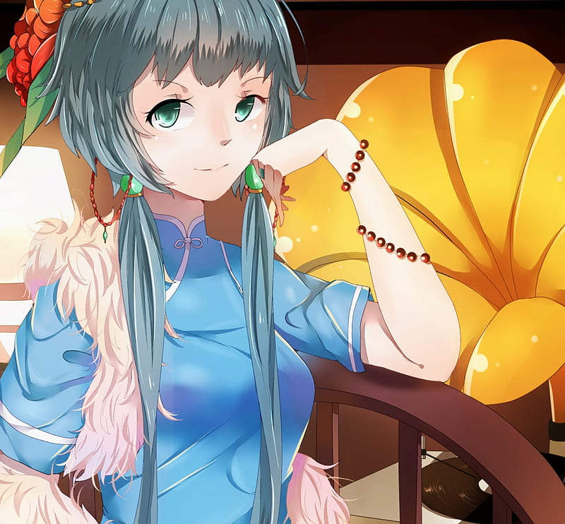 1366x768px 720p Free Download Luo Tianyi Pretty Sweet Nice Anime Hot Anime Girl 