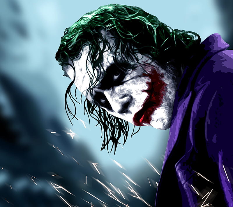 Joker, batman, cool, desenho, movie, HD wallpaper