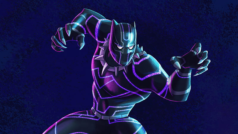 New Black Panther Marvel Comics 2020 Art, HD wallpaper