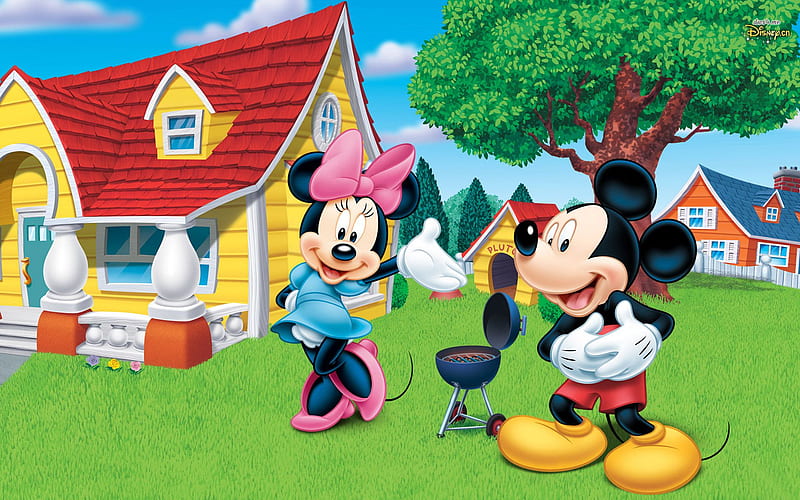 Minnie and Mickey Mouse . Mickey mouse, Mickey mouse cartoon, Disney  characters, HD wallpaper | Peakpx