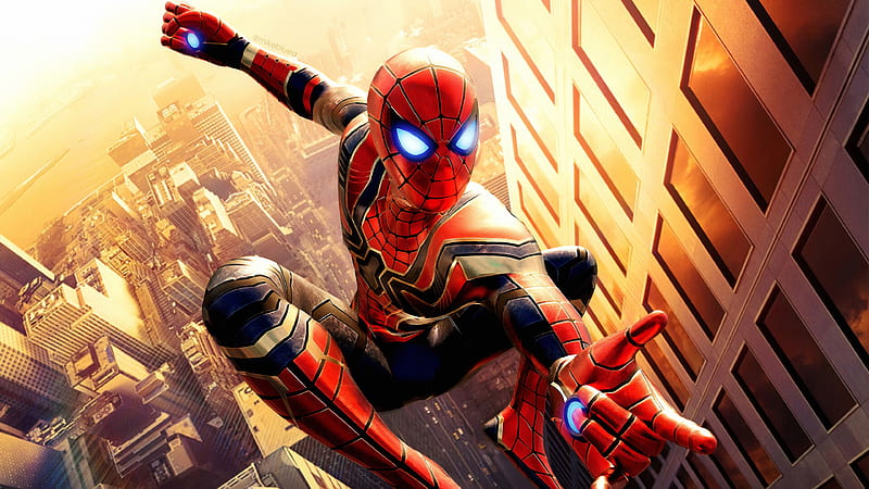 The Avengers, Avengers: Infinity War, Iron Spider, Peter Parker, Spider-Man, HD wallpaper