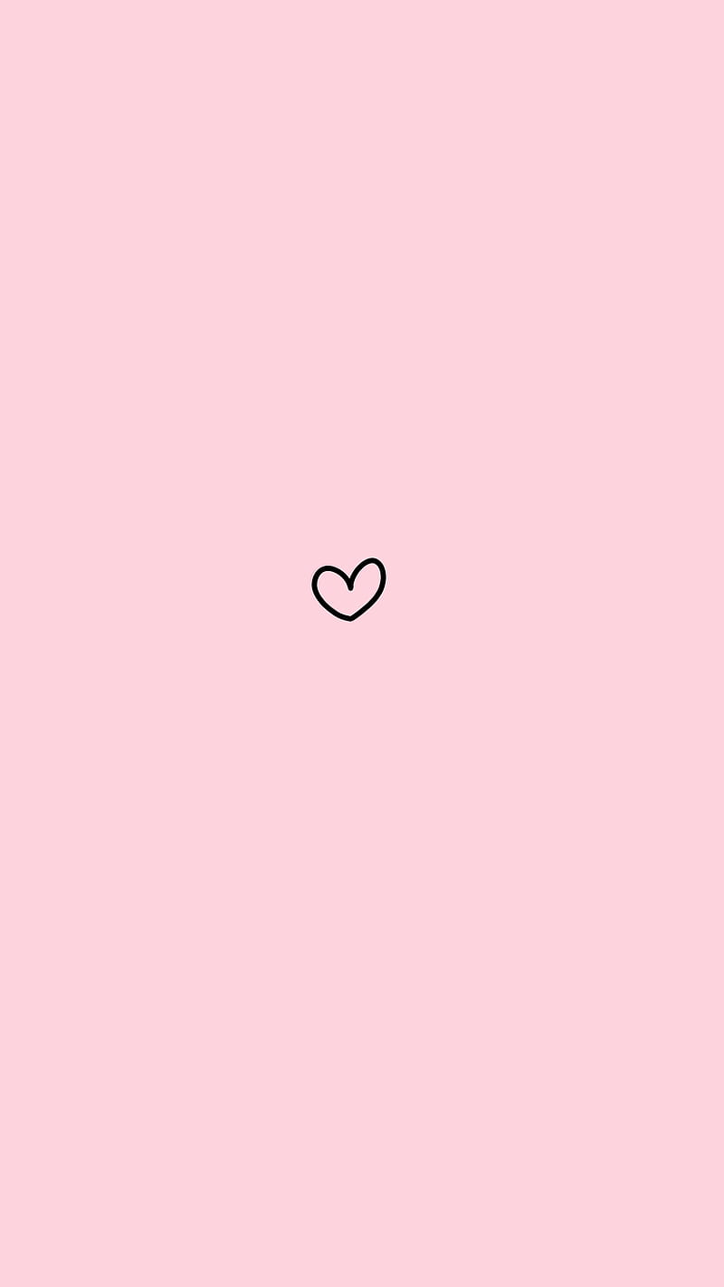 HD aesthetic pink heart wallpapers | Peakpx