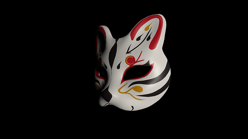 Kitsune Fox Mask HD Wallpaper Peakpx