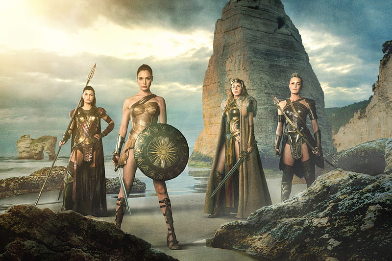 Wonder Woman Movie Poster 2017, HD wallpaper