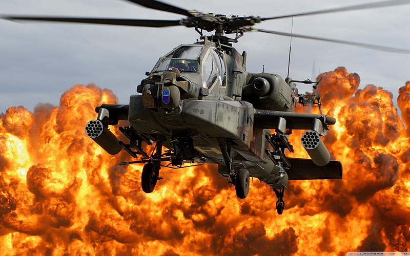 military helicopter-military-related items, HD wallpaper