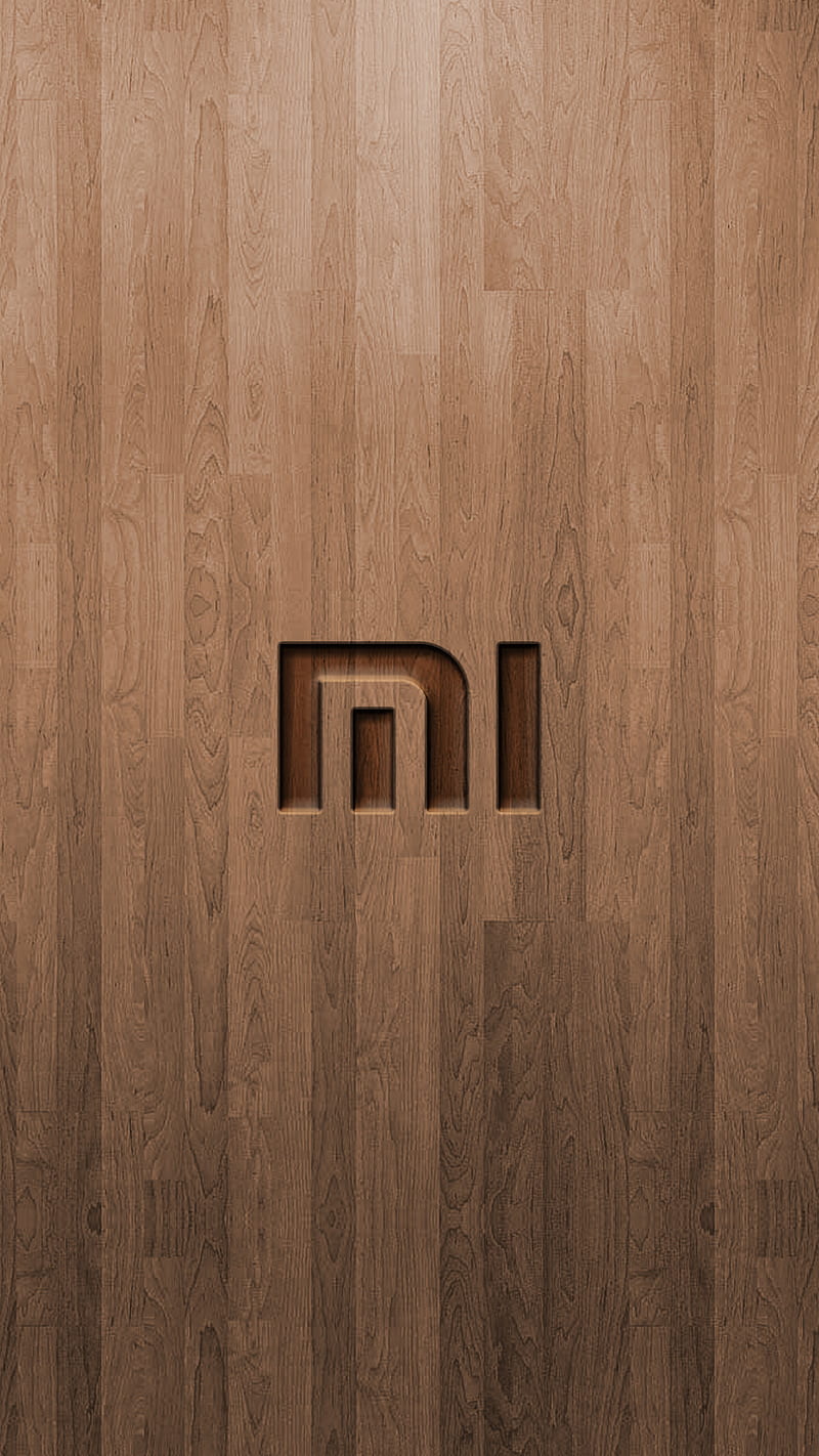 MI Wood burn simple, brand, mi wood, xiaomi, HD phone wallpaper