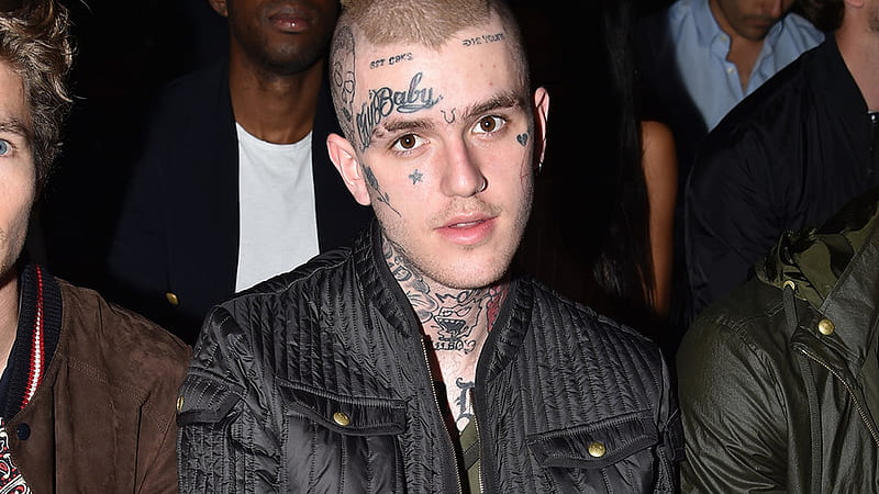 Lil Peep Is Having Tattoos On Face And Neck Wearing Black Jacket Lil Peep, HD wallpaper