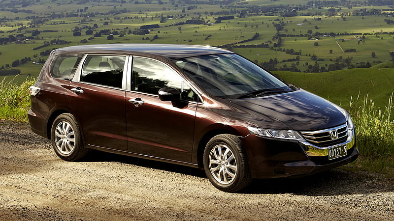 Honda, Honda Odyssey, Brown Car, Car, Minivan, HD wallpaper