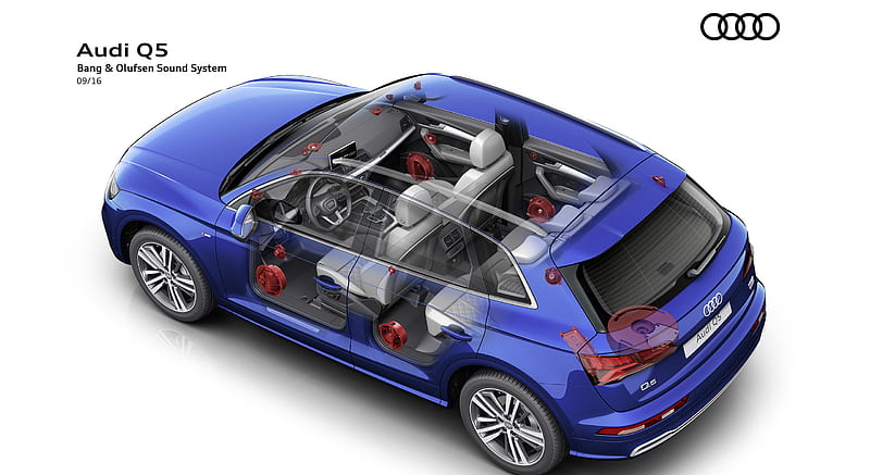 2018 Audi Q5 - Bang and Olufsen Sound System , car, HD wallpaper
