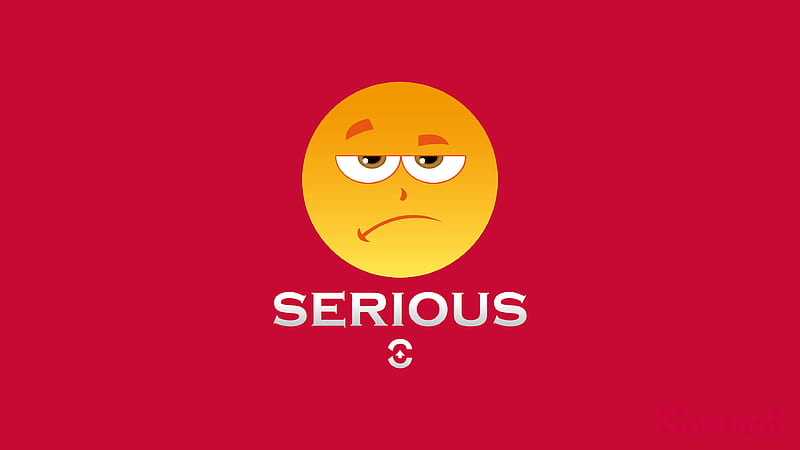 Serious Emotion Icon , smiley, HD wallpaper
