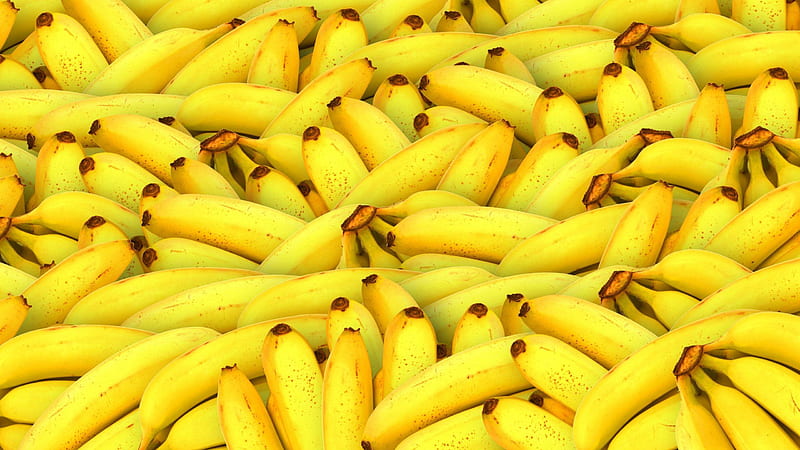 Bunch of Large Plain Yellow Bananas Banana, HD wallpaper