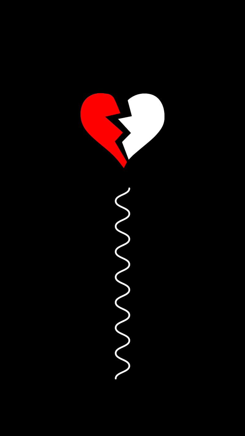 Life line Heart Broken, alone, beat, emotional, no love, sad, HD ...