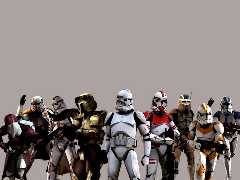 Star Wars, Toy, Figurine, Movie, Stormtrooper, Scout Trooper, Clone Trooper, Snowtrooper, HD wallpaper