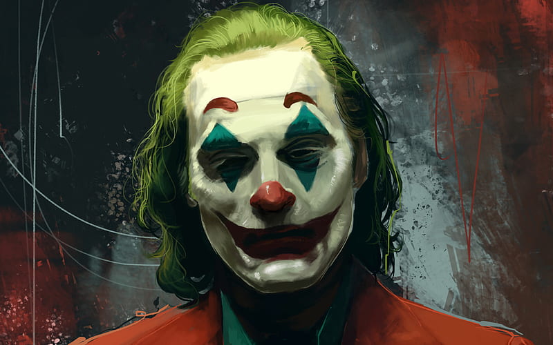Joker, fan art, 2019 Movie, Arthur Fleck, poster, Joaquin Phoenix, 2019 Joker, HD wallpaper