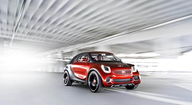 Smart forstars Concept - Front , car, HD wallpaper