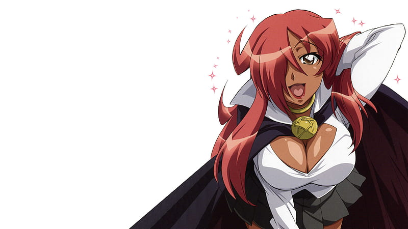 Kirche Zero no Tsukaima, big, girl, anime, breast, manga, sexy, not, HD wallpaper