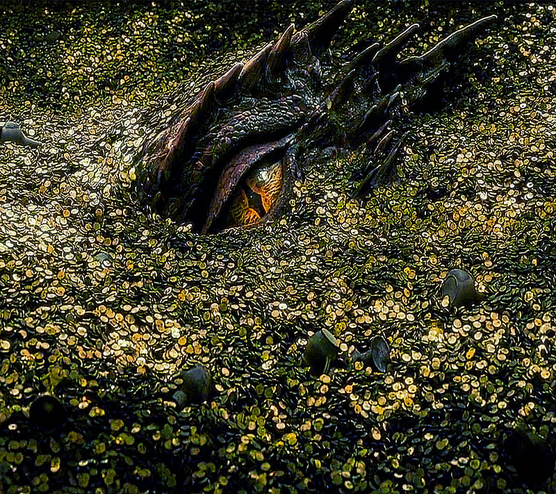 Eye of Smaug, 2015, desolation of smaug, hobbit, HD wallpaper