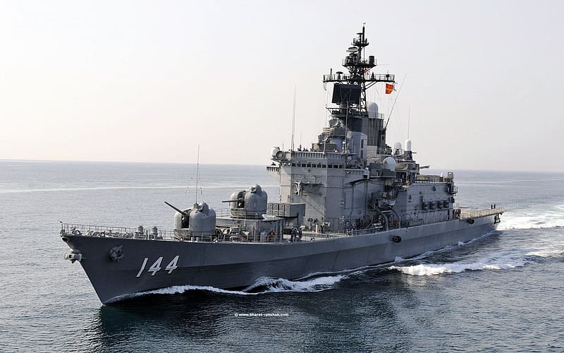 Military, Japanese Navy, Js Kurama (Ddh 144), Warships, HD wallpaper