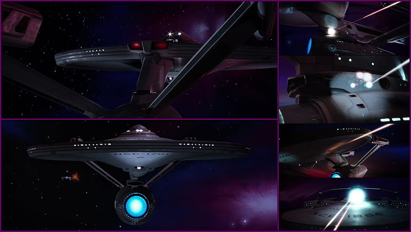 Star Trek II: The Wrath of Khan Ships, Star Trek, Khan, Reliant, Enterprise, Wrath of Khan, Mutara Nebula, HD wallpaper