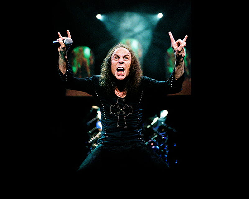RIP Ronie james Dio, rock stars, heavy metal, men, people, HD wallpaper