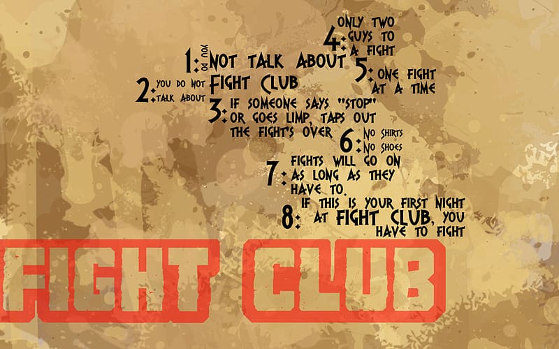 Movie, Fight Club, HD wallpaper