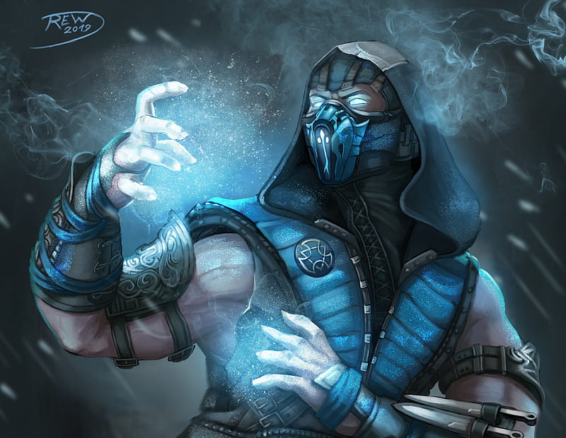 How To Draw Sub-zero Easy, Mortal Kombat, Step by Step, Drawing Guide, by  Dawn - DragoArt