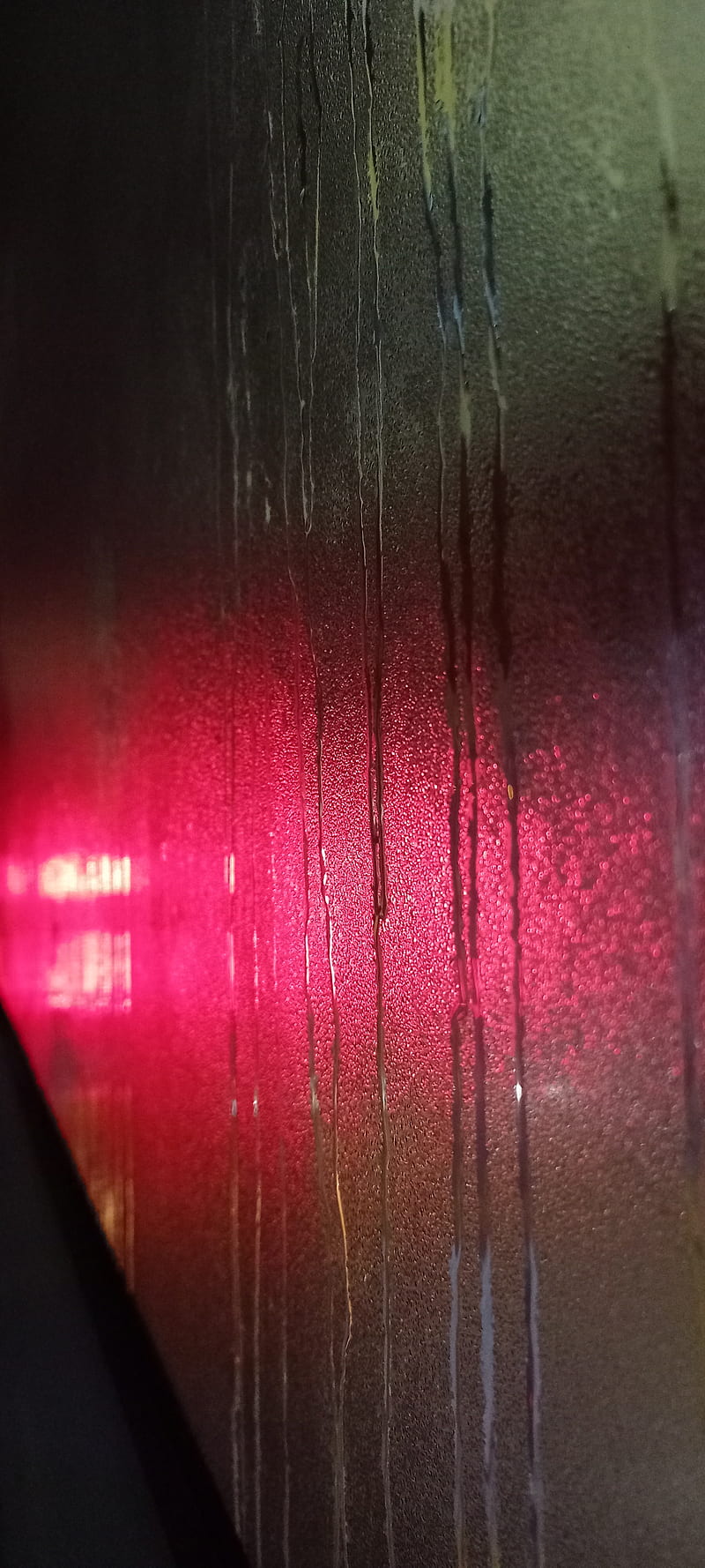 Wet mirror, back, black, blue, carbon, fiber, ground, red, HD phone wallpaper