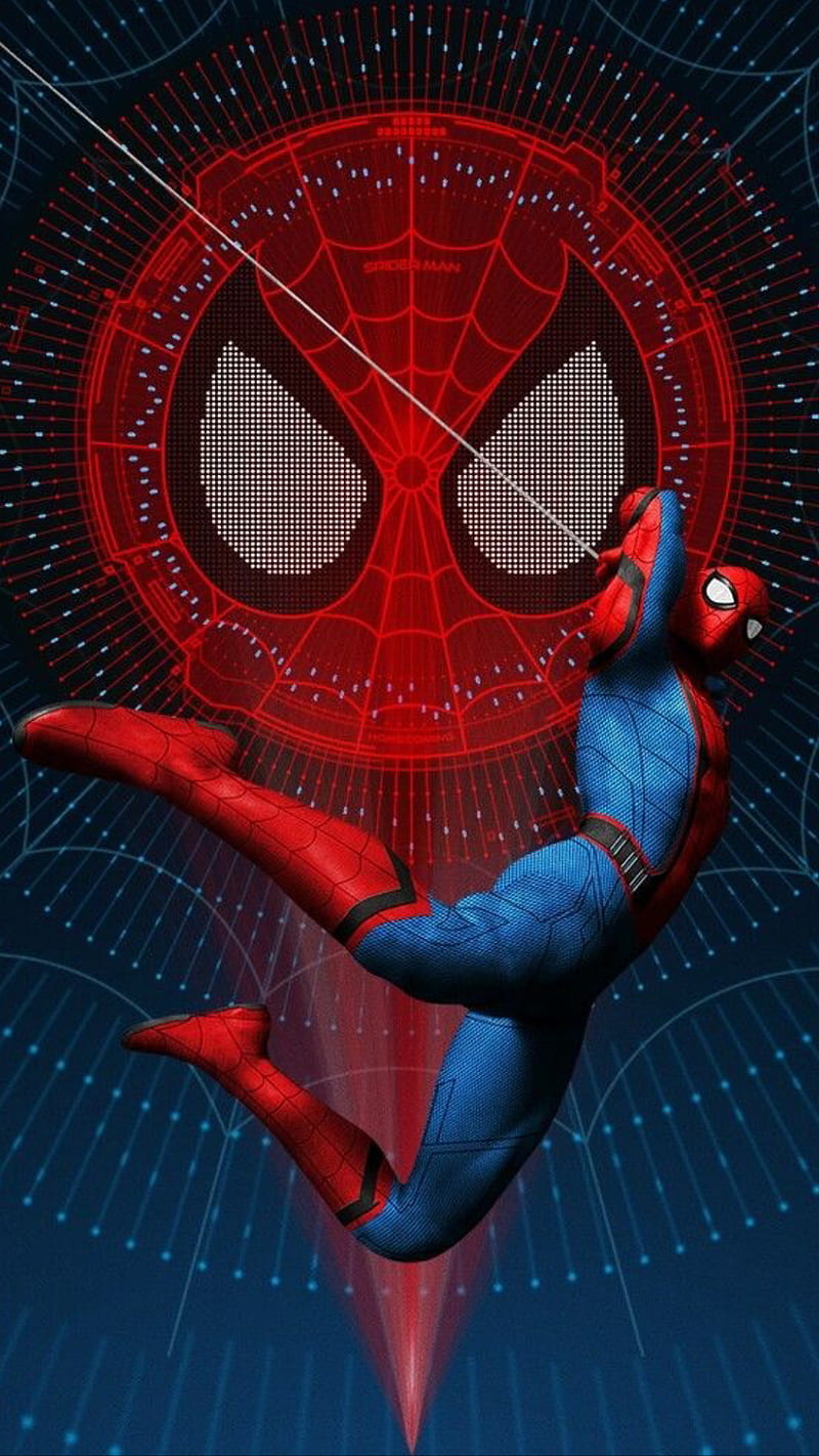 Spiderman, hero, jump, man, movie, spider, HD phone wallpaper