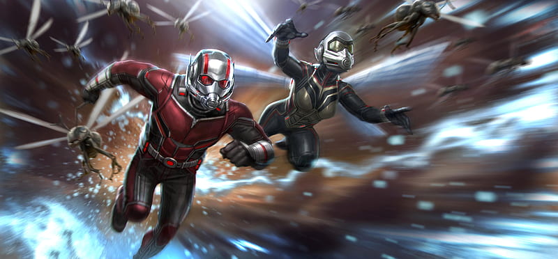 Ant Man And The Wasp Movie Concept Art, ant-man-and-the-wasp, ant-man, wasp, 2018-movies, movies, HD wallpaper