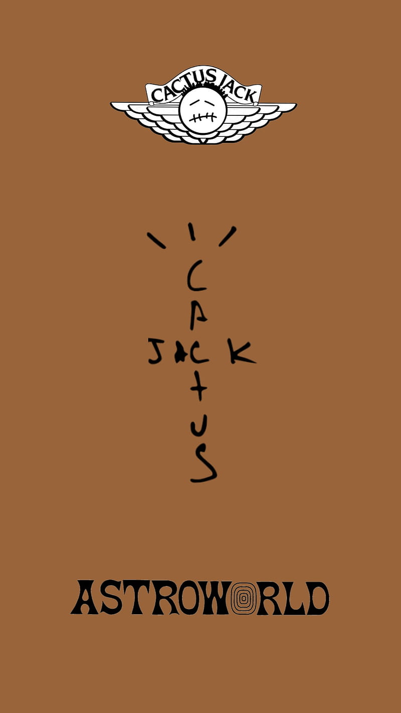 Cactus Jack, travis scott, HD phone wallpaper