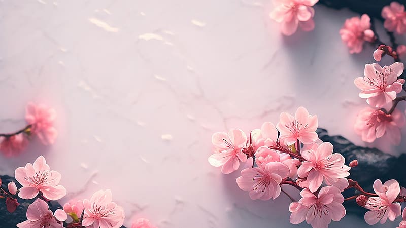 Spring Splendor, cherry blossoms, sakura, apple blossoms, pink, flowers, spring, HD wallpaper
