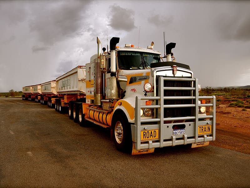 Trucks, Kenworth, Vehicles, Road Train, HD wallpaper