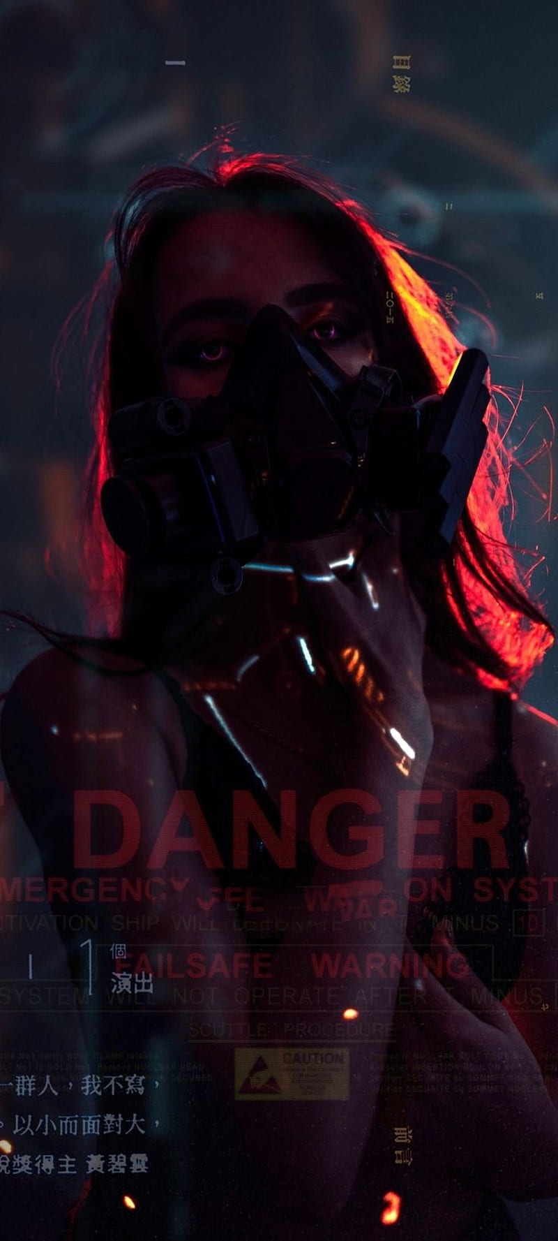 Danger girl girls neon girl tehlike HD phone wallpaper  Peakpx