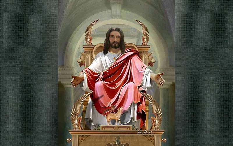 Church Altar - Throne of Jesus, Altar, throne, church, Jesus Christ, King, HD wallpaper