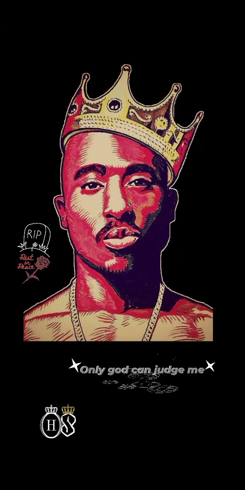 Tupac, 2pac, badguy, gangsta, god, judge, man, rap, rip, star, HD phone wallpaper