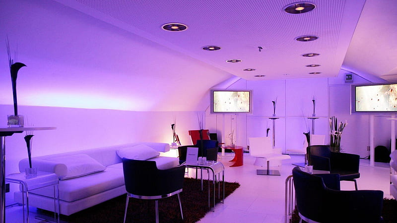 Lounges Inside Room Lounge, HD wallpaper