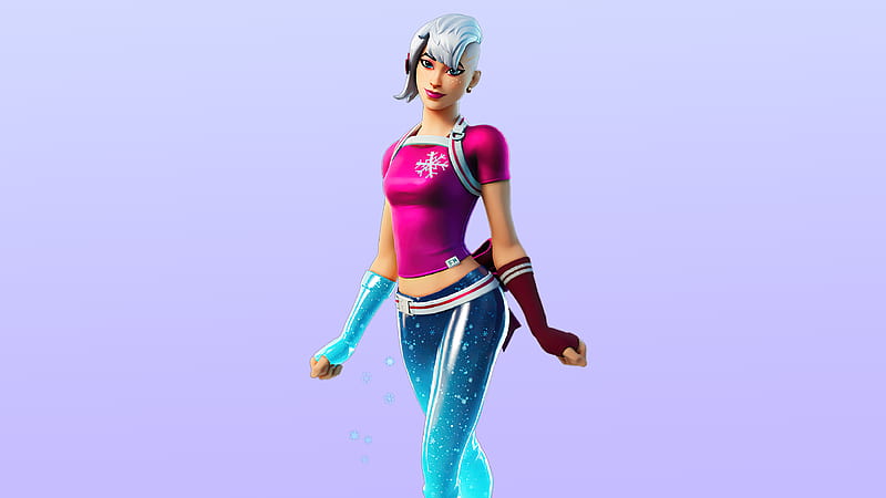 Frosted Flurry Fortnite, HD wallpaper