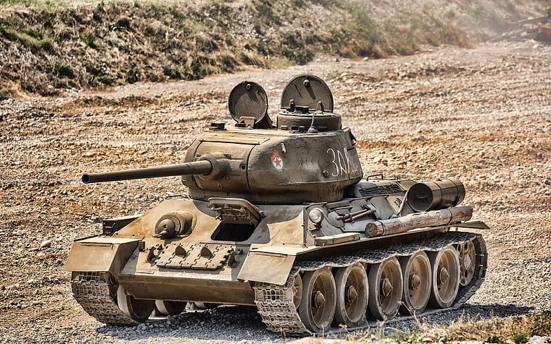T-34, soviet heavy tank, World War II, Soviet Army, R, artwork, tanks, HD wallpaper