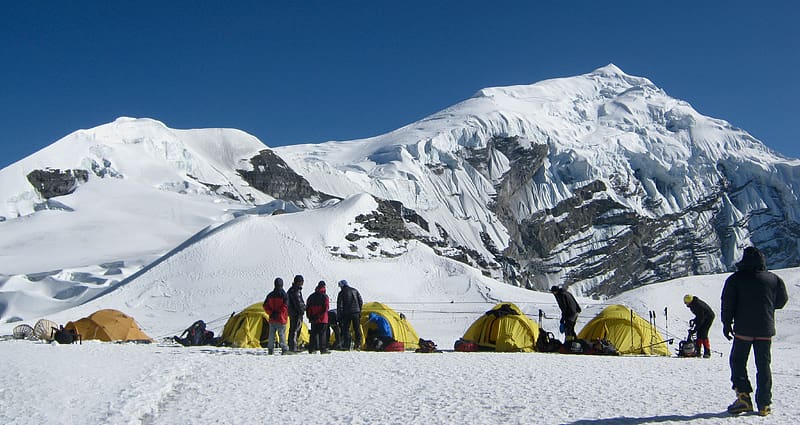 Chulu West Peak Climb, peak climb, nepal, travel, trekking, HD wallpaper