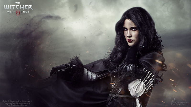 Yennefer, fantasy, girl, the witcher, HD wallpaper