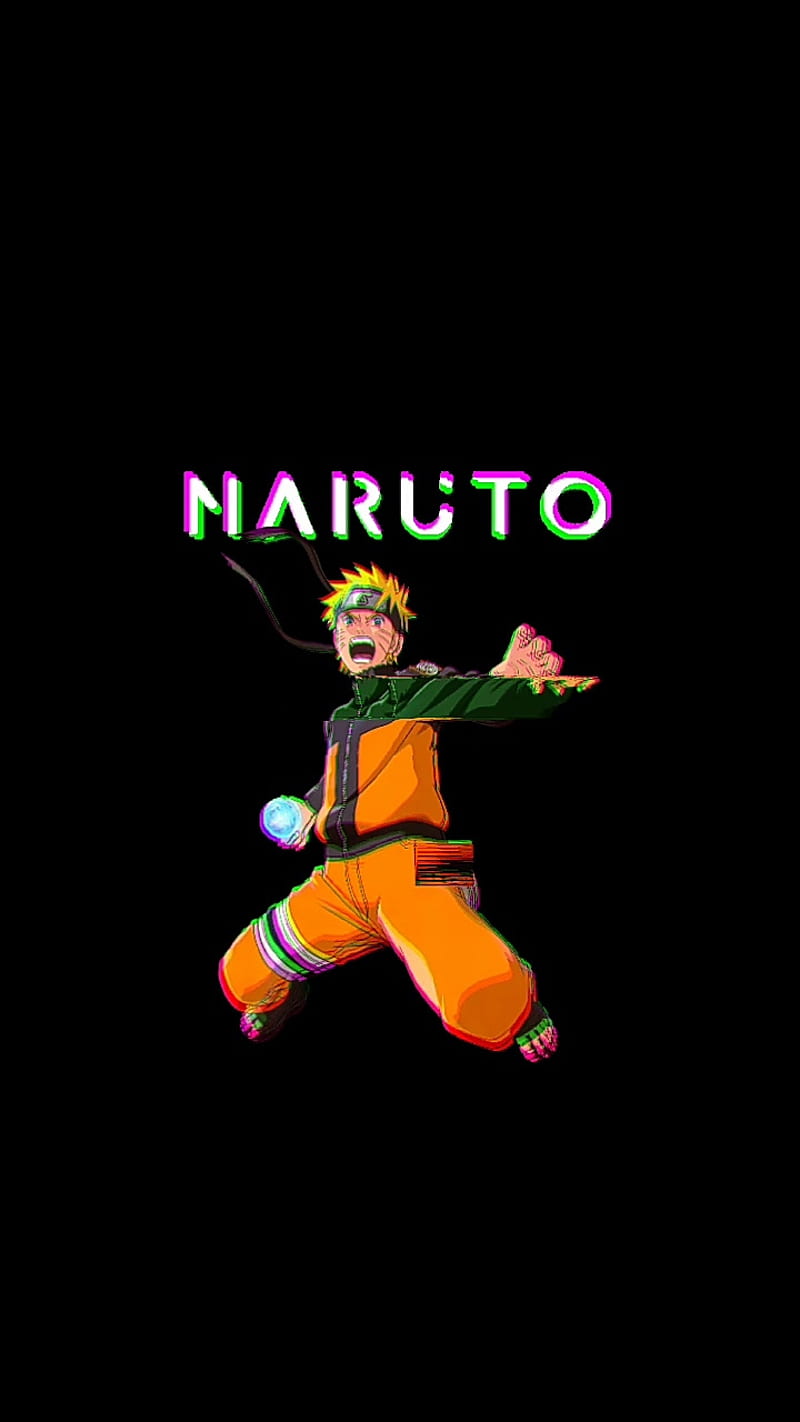 Naruto glitch, shipudden, HD phone wallpaper