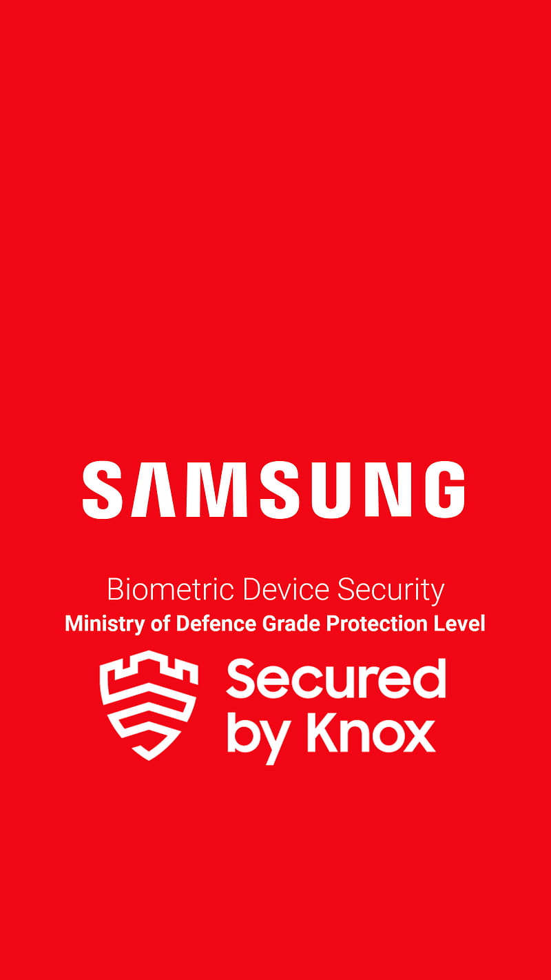 Samsung Red Knox, 2021, lock, lockscreen, s9, HD phone wallpaper