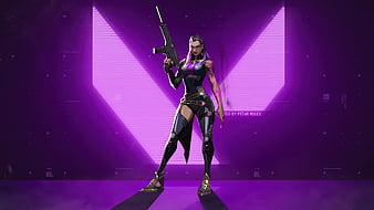 REYNA - VALORANT, fps, game, jogos, purple, riot, riotgames, HD