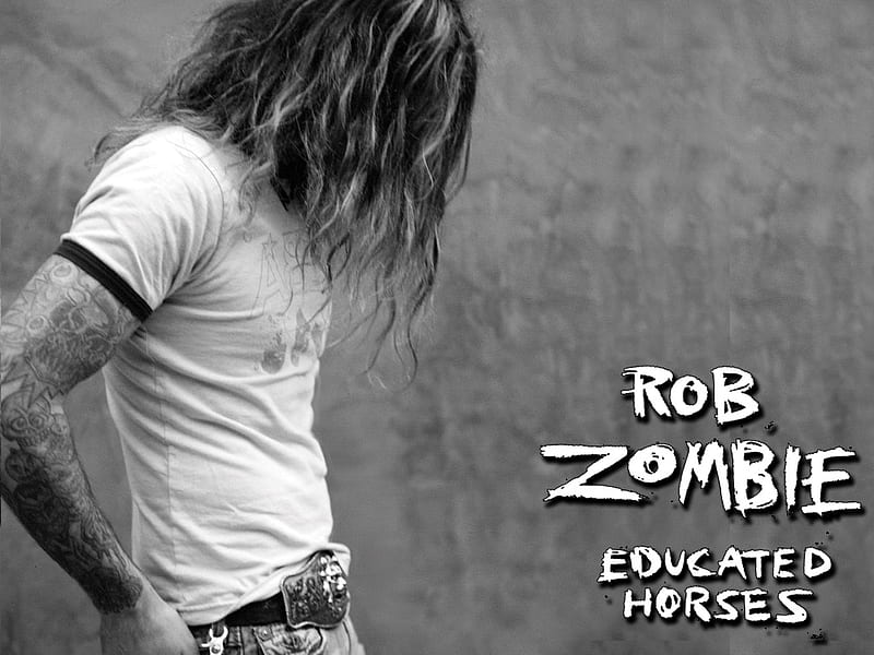 Rob Zombie, music, educate, horses, album, HD wallpaper