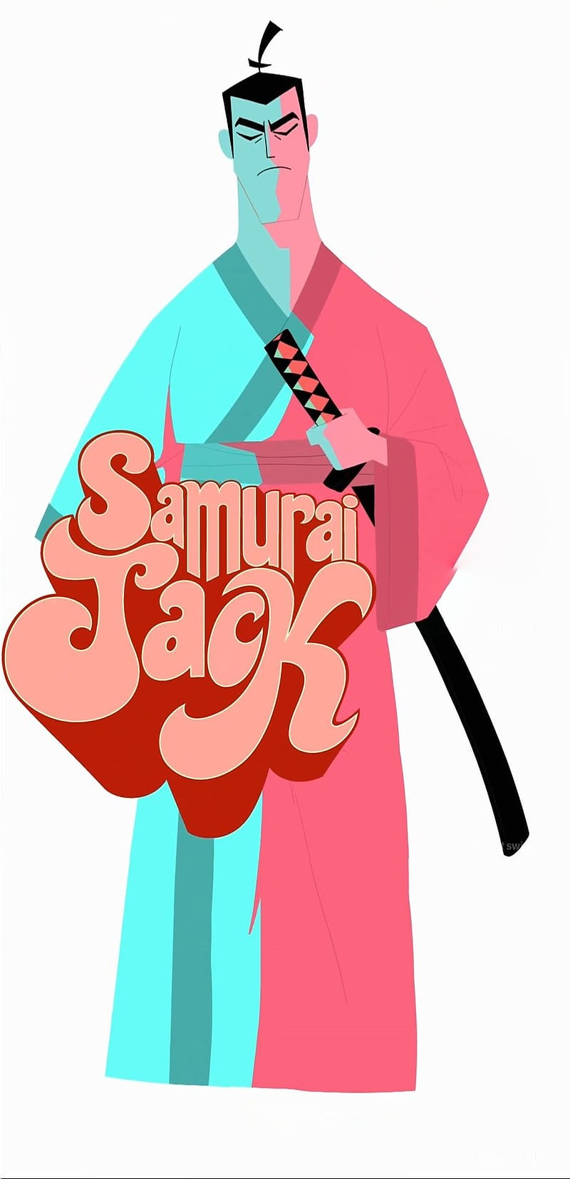 Samurai Jack, cartoon network, ronin, HD phone wallpaper