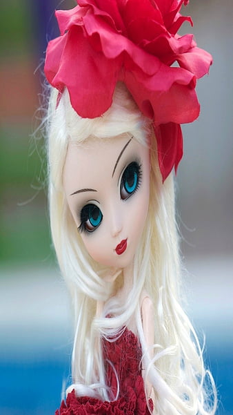 Wait ..., cute, toys mine, very happy, doll, HD wallpaper | Peakpx