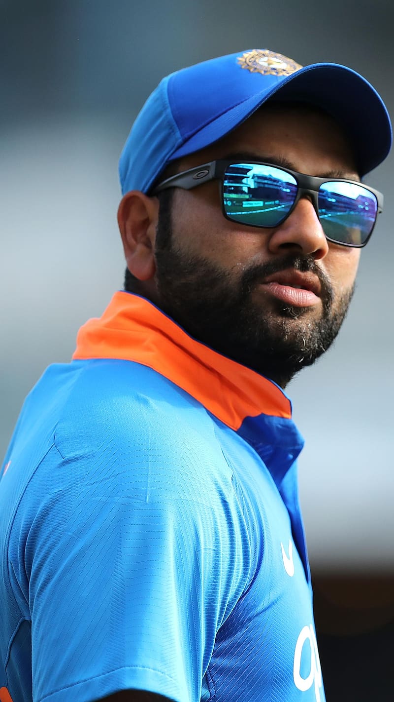 Rohit Sharma With Glasses, rohit sharma, glasses, cricketer, indian, HD phone wallpaper